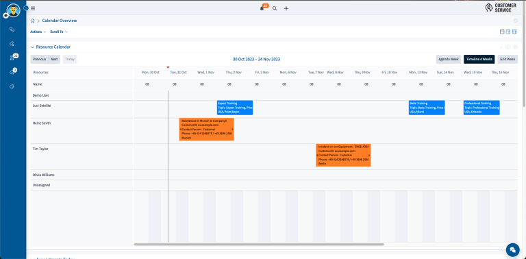 Smooth scheduling and resource management